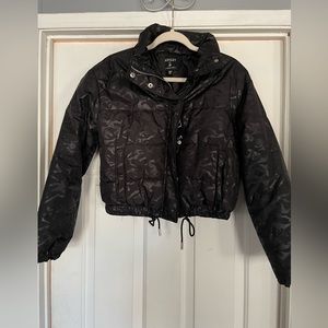 Very cute puffer black jacket